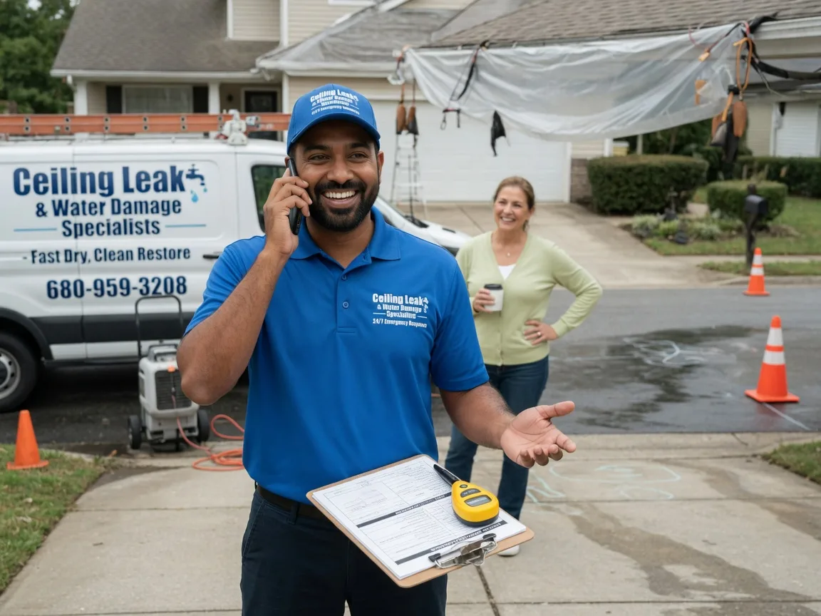 Ceiling Leak Cleanup Cheraw, SC FAQs